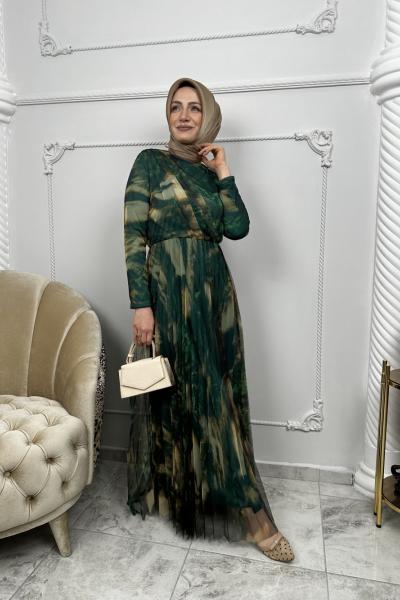 Açelya Abiye Yeşil