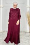 Ajda Elbise  Bordo