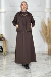 Aysima Takım Elbise  Acı Kahve