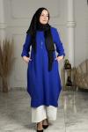 Aysun Tunik Saks Mavisi