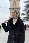 Bade Kürklü Kaban Siyah