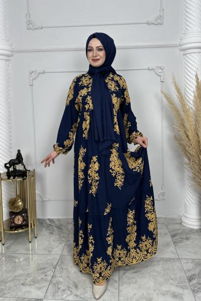 Berivan Elbise  Lacivert