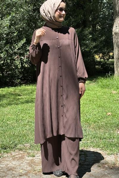 Betül Takım Kahverengi