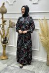Beyza Elbise Lacivert