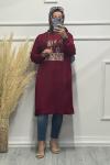 BONJUR TUNİK Bordo