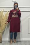 BONJUR TUNİK Bordo
