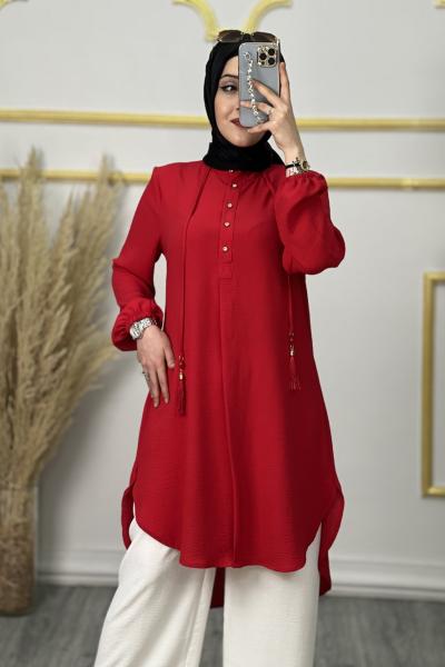 Burcu Tunik  Kırmızı