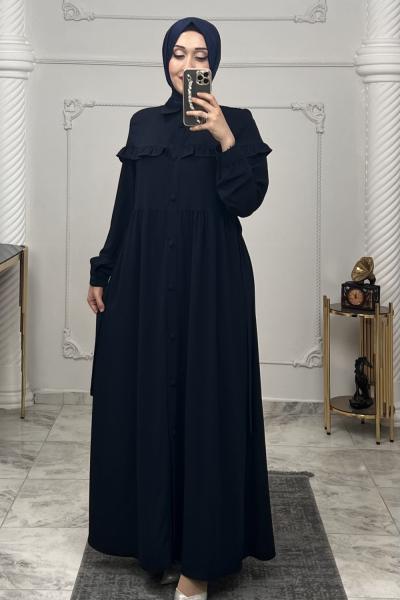 Çiğdem Elbise  Lacivert