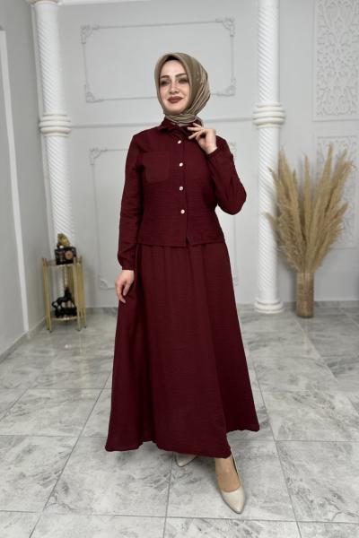 Çilek Takım  Bordo