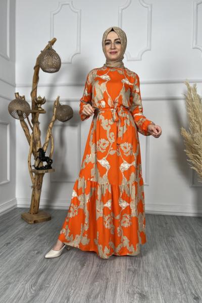 Defne Elbise Turuncu