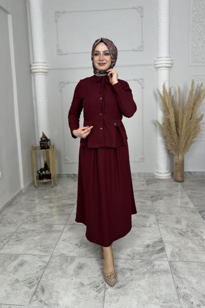 Demet Takım Bordo
