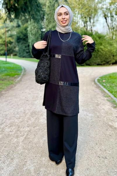 Deste Tunik  Siyah