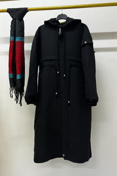 Duble Kumaş Kap Siyah