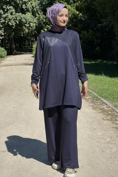 Eda Takım Lacivert