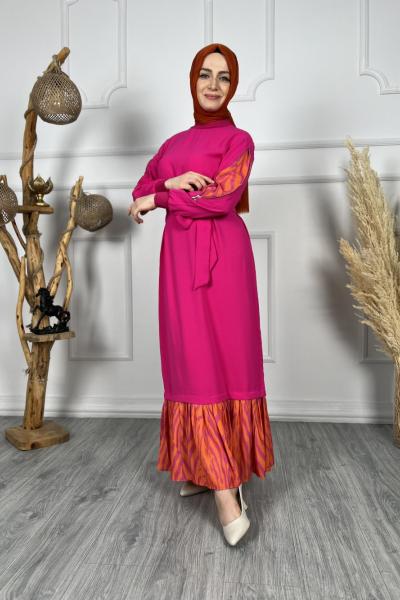 Efran Elbise  Fuşya