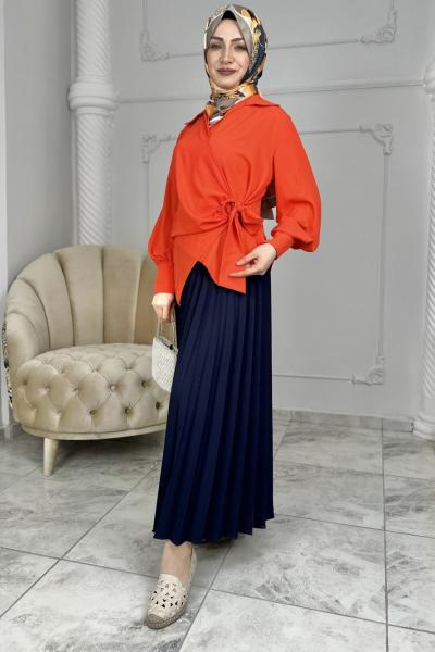 Esra Gömlek Turuncu