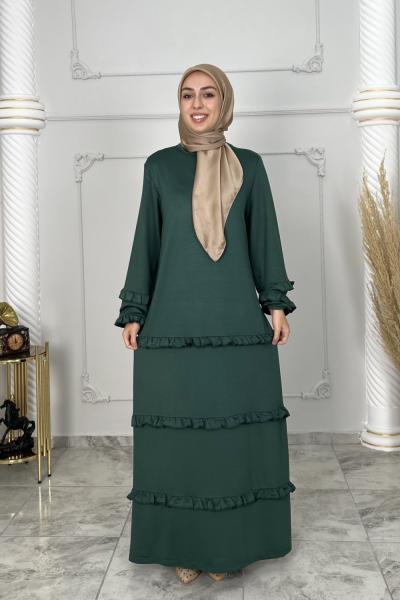 Feray Abiye Elbise  Yeşil