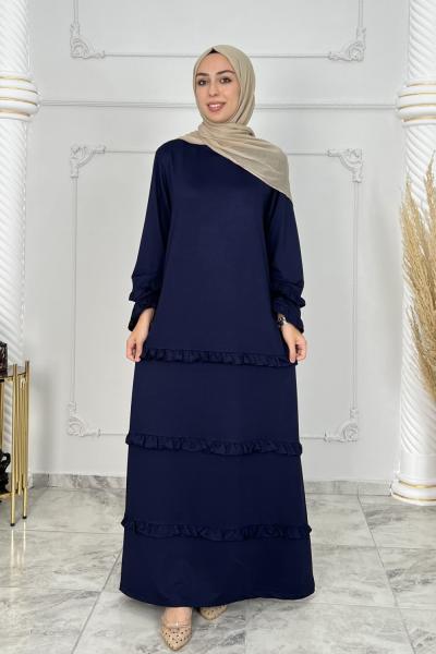 Feray Abiye Elbise  Lacivert