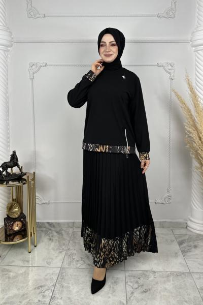 Figen Etekli Takım Siyah