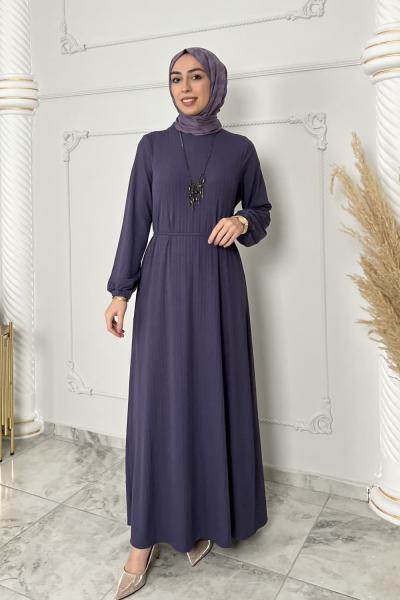 Gamze Elbise Lila