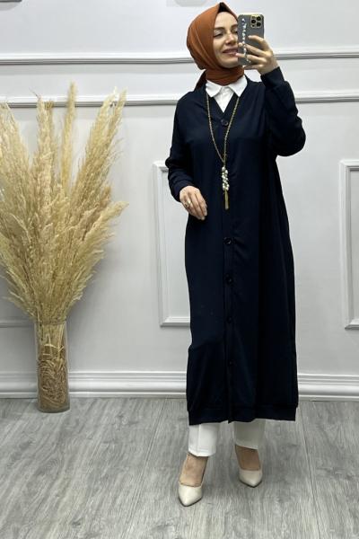 Gökkuşağı Hırka Lacivert