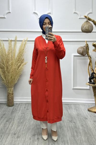 Gökkuşağı Hırka Turuncu