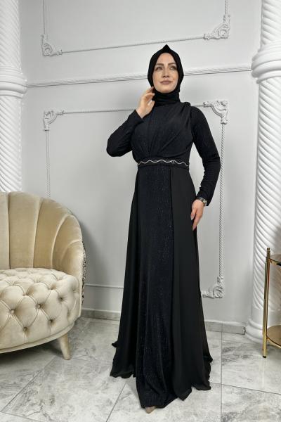Gözde Abiye Siyah