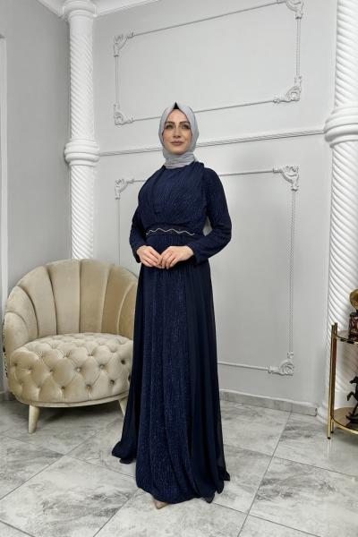 Gözde Abiye Lacivert