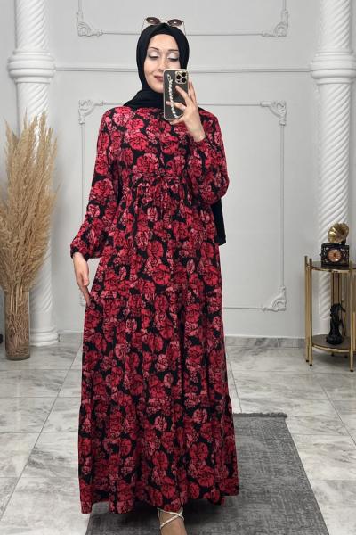 Gülistan Elbise  Kırmızı