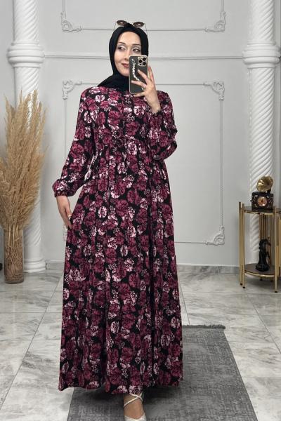 Gülistan Elbise  Vişne