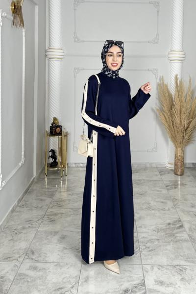 Günay Elbise Lacivert