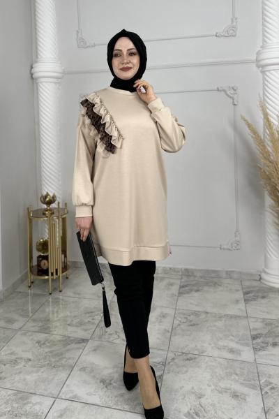 Güzide Tunik  Krem