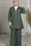 Hazan Ceketli Takım Yeşil