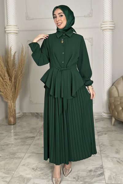 Hümeyra Etekli Takım Yeşil