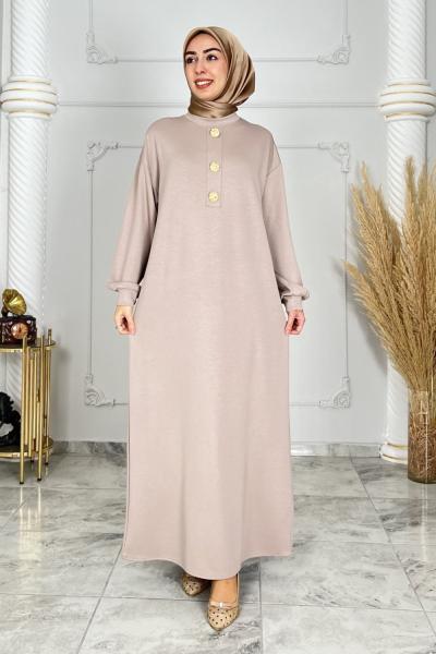 Kübra Elbise  Bej