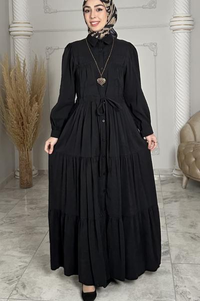 Lema Elbise Siyah