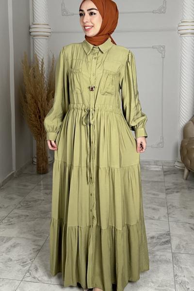 Lema Elbise Fıstık Yeşili