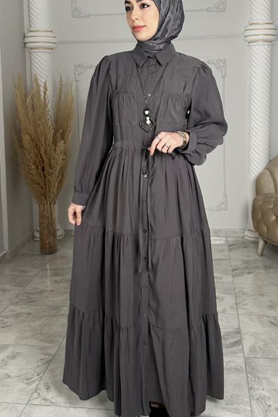 Lema Elbise Gri