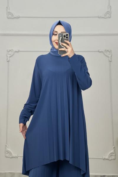 Meral Takım Petrol Mavisi