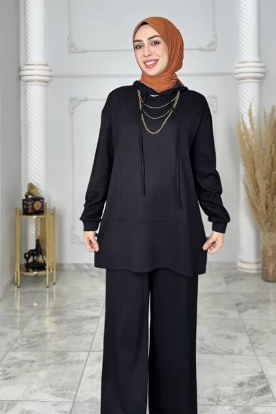 Meryem Oysho Takım Siyah