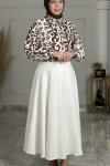 Mevlana Etek Beyaz