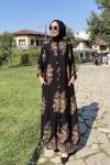 Nazan Takım Elbise  Siyah Kahverengi