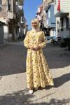 Nazen Elbise  Sarı