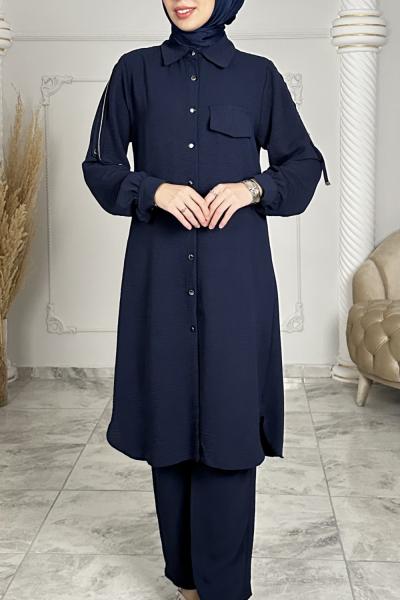 Nehir Takım Lacivert