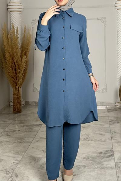 Nehir Takım Açık Mavi