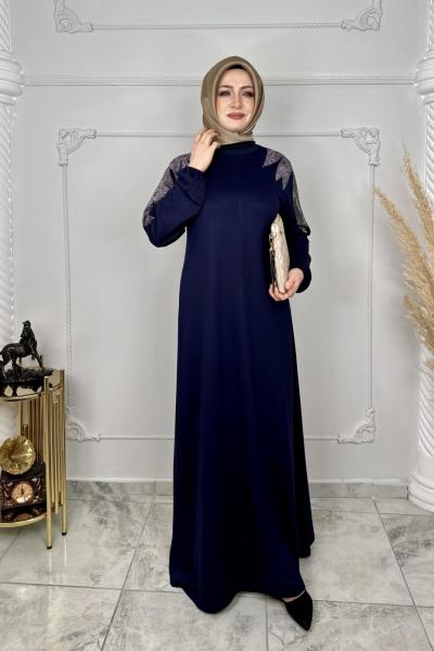 Nihan Elbise  Lacivert
