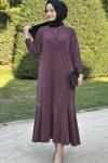 Özge Elbise  Bordo