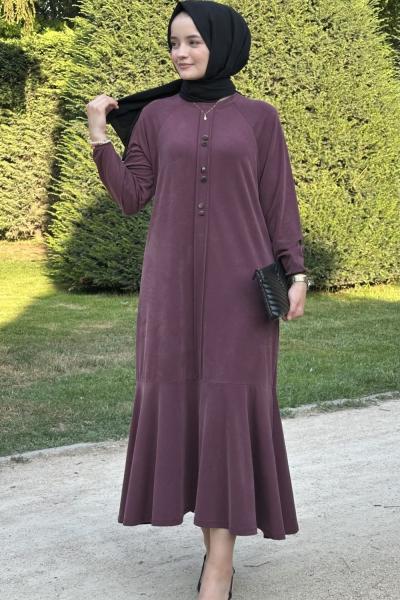 Özge Elbise  Bordo