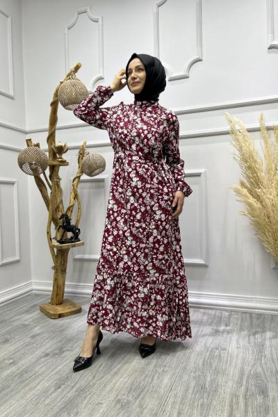 Papatya Elbise Kırmızı