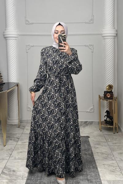 Pervin Elbise Siyah